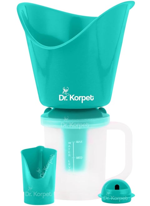 Dr. Korpet 3 in 1 vaporizer steamer for cough,cold and facial, inhaler & steamer for cold and cough (Green)