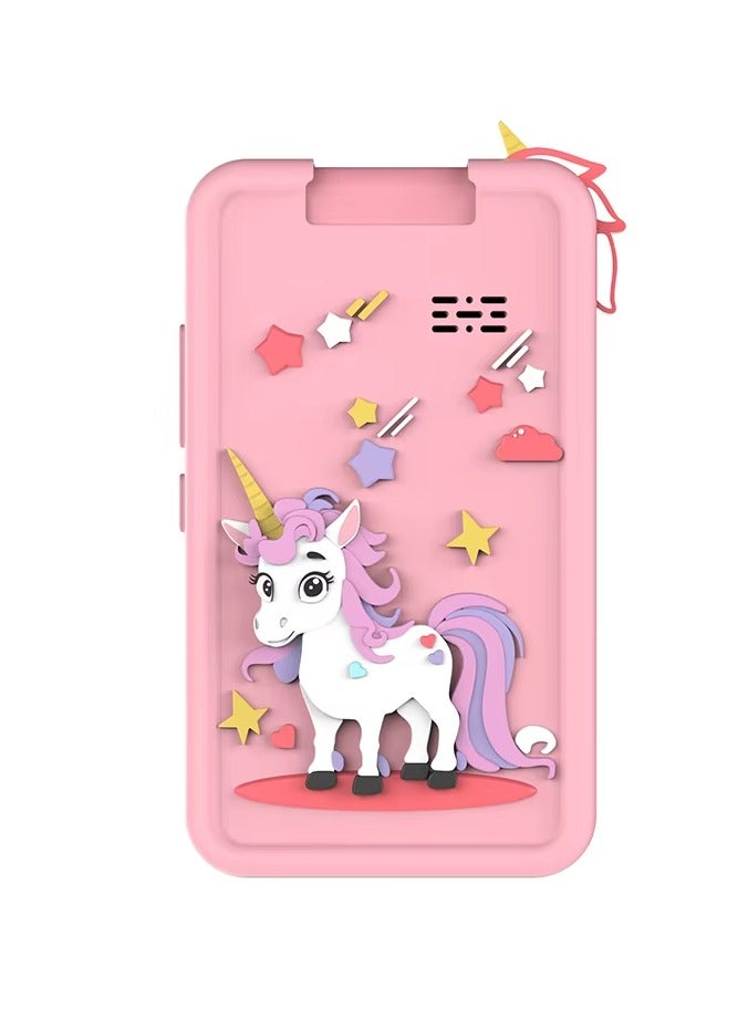 بلو فاير كاميرا رقمية للأطفال بشاشة لمس دوارة 2.4 بوصة عالية الدقة، تصوير فيديو 1080P وصور 8 ميجا بكسل، فلاتر وألعاب تعليمية، تسجيل صوتي، كاميرا قابلة للشحن مع بطاقة 32GB مرفقة، هدية مثالية للأولاد والبنات في الأعياد وأعياد الميلاد - Image 1