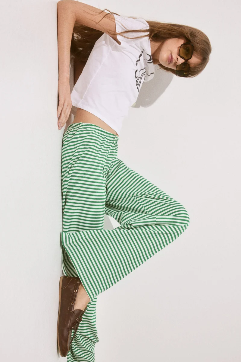 H&M Wide drawstring trousers