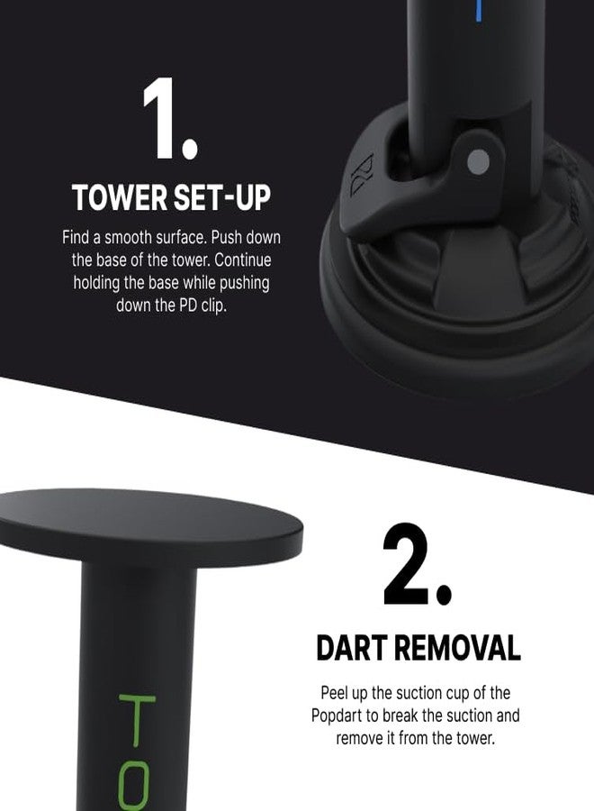 تعديل لعبة Popdarts Tower Shot - الهدف الأمثل عالي المخاطر وعالي المكافأة - أضف الاستراتيجية والمهارة ومكافأة 5 نقاط إلى كل لعبة - ارتقِ باللعبة مع هذه التسديدة العمودية المغرية - Image 4