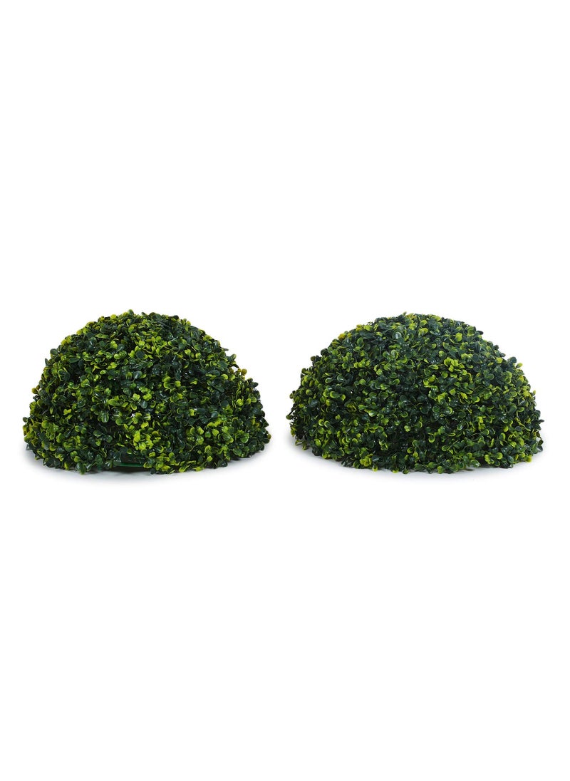 SUPER MARCHE Super Marche Lively Lemon Grass Ball 13x13 Inches 33x33 cm Artificial Plant Perfect IndoorOutdoor Decor Accent for Vibrant and Inviting Spaces  - Image 2