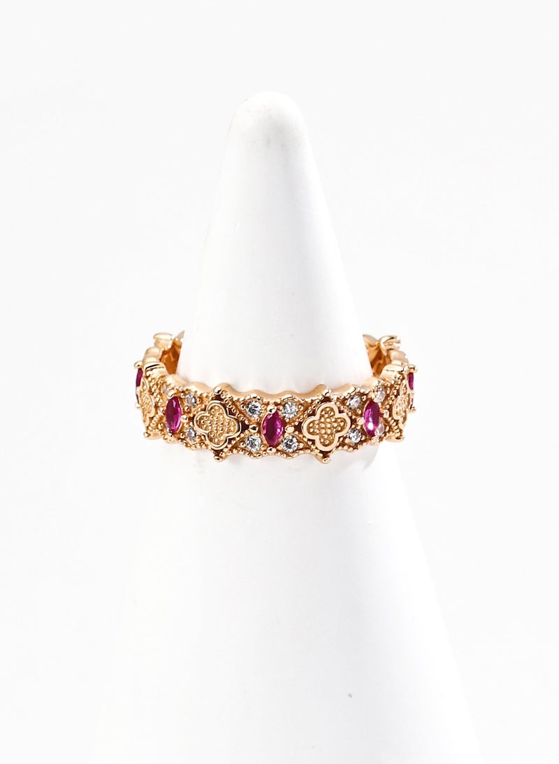 Burch Vintage Zircon Ring - Image 1