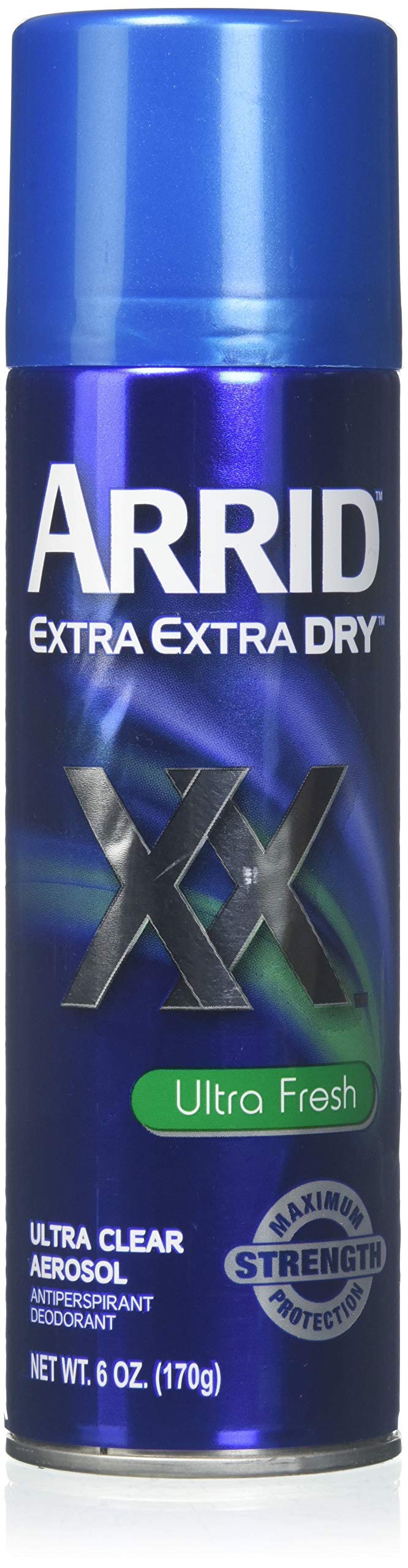 ARRID XX Ultra Clear AntiPerspirant Deodorant Spray Ultra Fresh 6 oz Pack of 6