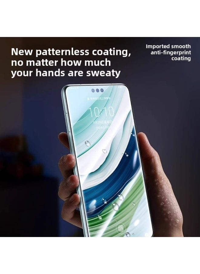 Generic - [360 ° Anti-peep] Platinum Letter Applicable To For Huawei Mate70pro Mobile Phone Film Mate60 Tempered Film P70mat-Color:[eye Protection Grade Anti-peep] Fingerprint Unlocks In Seconds★8k Ultra-clear Without Hurting Eyes★Full Screen Coverage★Buy One Get One Free.-Size:For Huawei Mate 30 Pro - Image 1