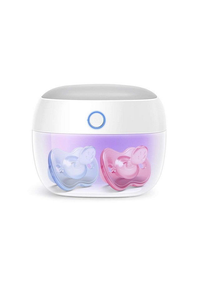 Papablic Portable Pacifer Sanitizer, Uv Light Sanitizer Case For Pacifer, Usb Rechargeable Mini Pacifer Sanitizer Box, 99.9% Cleaned In 59 Seconds - Image 1