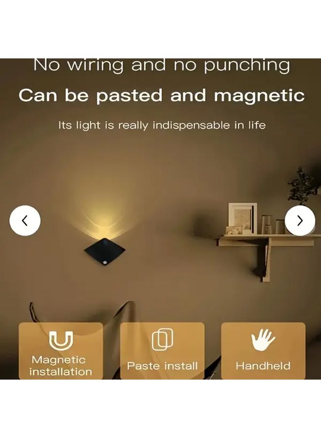 DMK 031PL Motion Sensor Wall Lamp Warm Light For Bedroom Stairs Living Room Wardrobe - Image 4