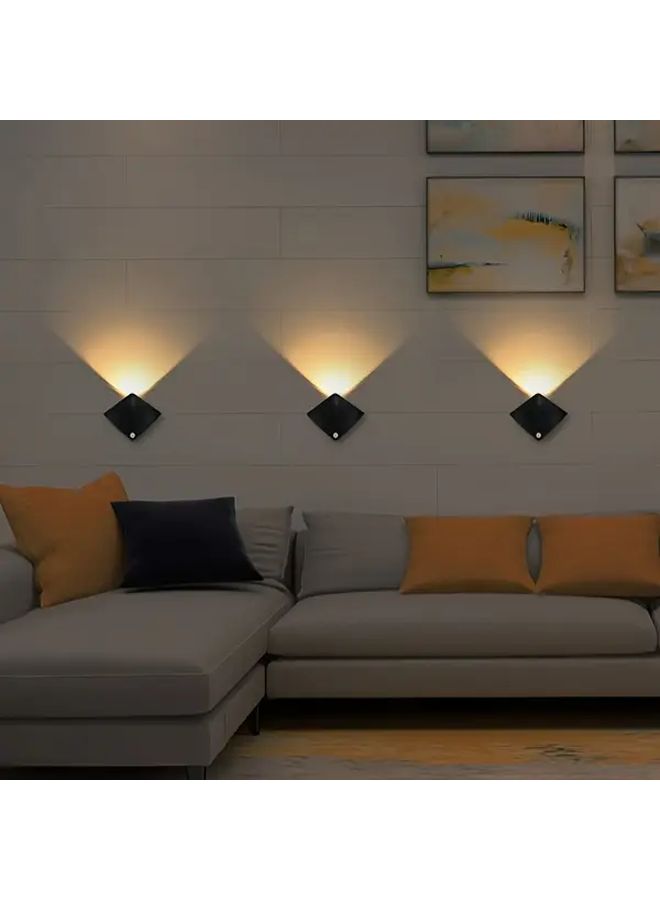 DMK 031PL Motion Sensor Wall Lamp Warm Light For Bedroom Stairs Living Room Wardrobe - Image 1