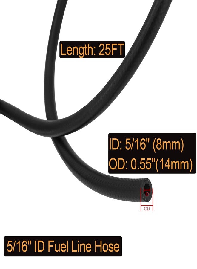 CMOOD 5/16" ID Fuel Line Hose SAE 30R7, 150 psi 25' Length Fuel Hose - Image 3
