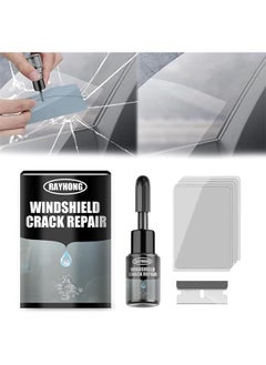 RAYHONG Windshield Crack Repalr for Glass Crack Repair Adhesive, 2025 Upgrade Windshield Repair Kit, Multifunctional Cracks Gone Glass Repair Fluid for Fixing Chips, Window Crack Repair Kit  - Image 1