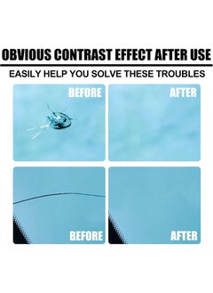 RAYHONG Windshield Crack Repalr for Glass Crack Repair Adhesive, 2025 Upgrade Windshield Repair Kit, Multifunctional Cracks Gone Glass Repair Fluid for Fixing Chips, Window Crack Repair Kit  - Image 4