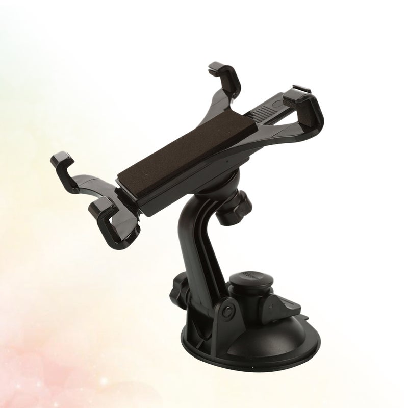 2 pcs Car Tablet PC Bracket Navigator Holder 360 Rotating Tablet Stand Car Accessories Black - Image 1