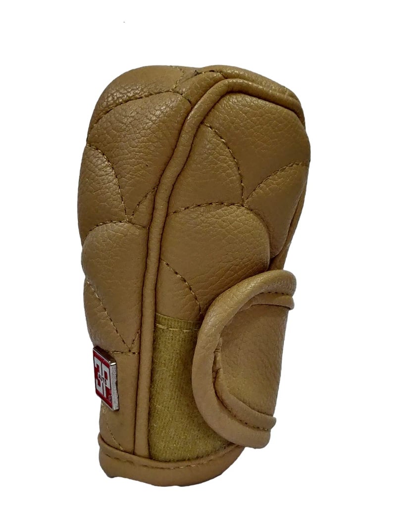 CLOUDSALE Leather Car Gear Shift Knob Skid Proof Protection Cover for Automatic/Manual Both Transmission (Beige Finish) - Image 3