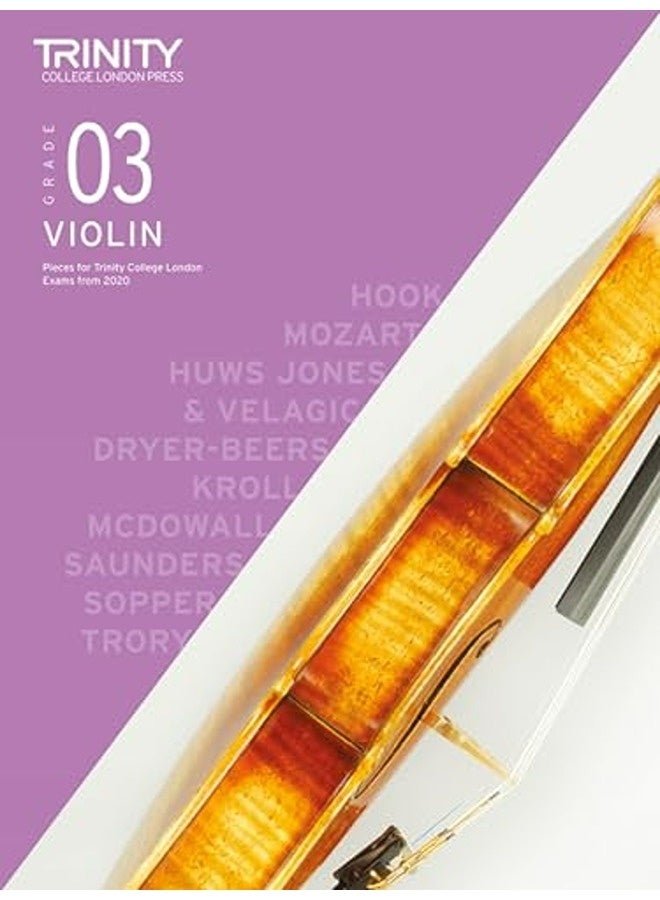 Trinity College London Violin Exam Pieces 2020-2023: Grade 3 CD