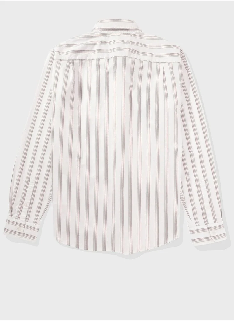 American Eagle Straped Regular Fit Shirt