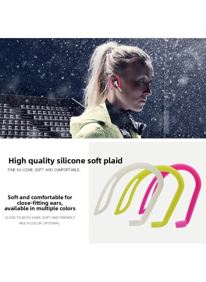 Generic Suitable For Apple Airpods Headset Anti-lost Silicone Luminous Ear Hanger Bluetooth Anti-falling Silicone Ear Hook-Specifications:aripods Headphones/customizable Colors  - Image 5