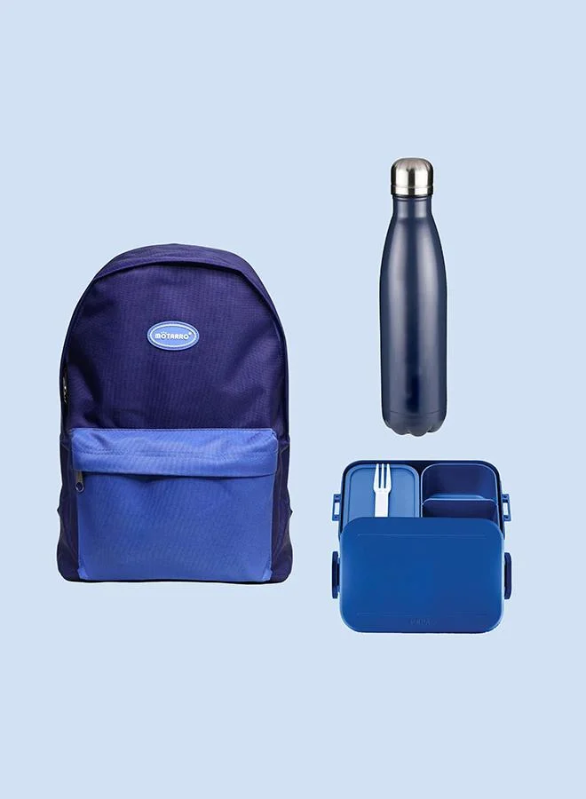 Share the Love 3 Piece Combo - Backpack, Water Bottle and Medium Lunch Box