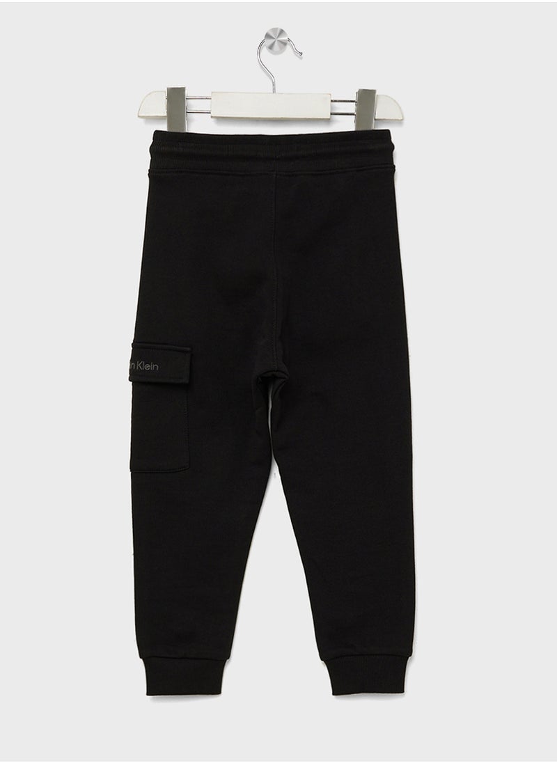 Kids Relaxed Tapered Cargo Sweatpants - pzsku/ZE9C6D27E6EFFC04001DCZ/45/_/1734410765/548e5ac0-0827-4039-93bc-8b5970ac5bc0