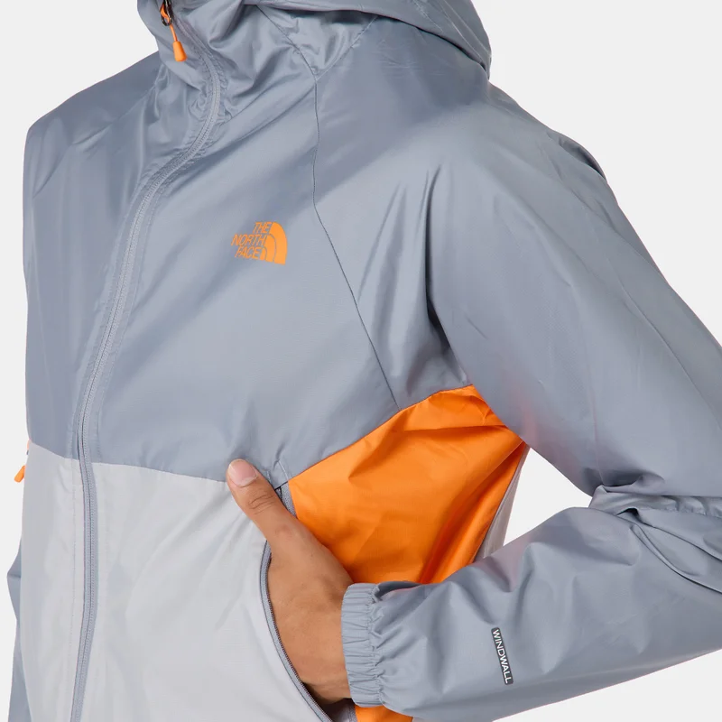 THE NORTH FACE Grey Men's Ventacious II Wind Jacket for Men | Best Price UAE