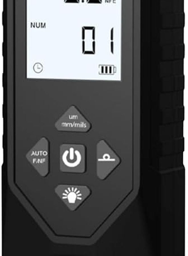 Digital Coating Thickness Gauge with Backlit LCD Unit Conversion for Car Paint - Image 2