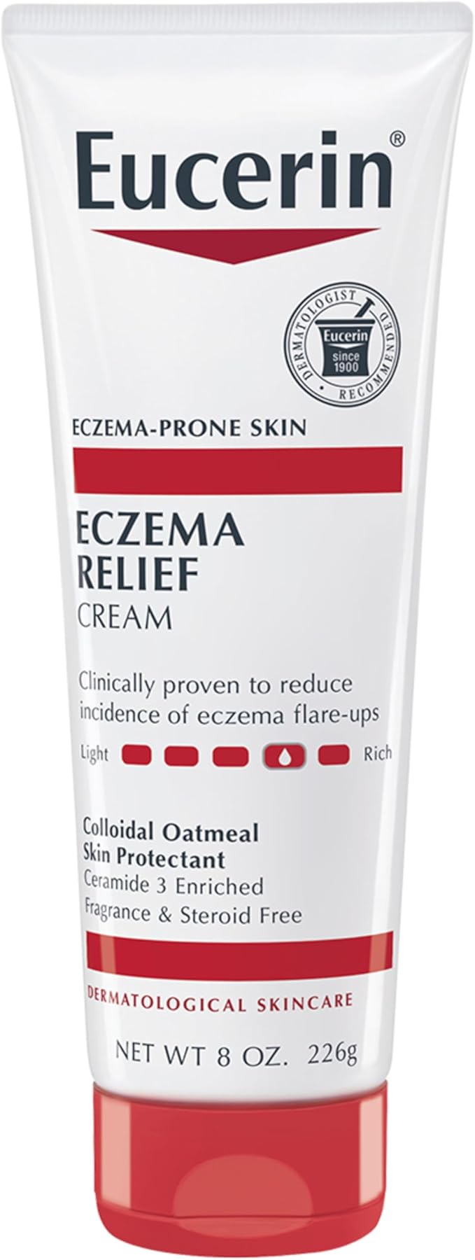 Eucerin Eucerin Body Creme Eczema Relief 8 Ounce - Image 1