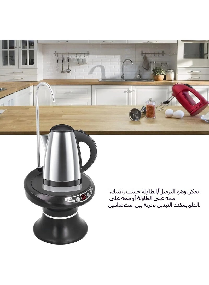 عام القاذف الكهربائي للمياه ذو الجالون الخمسمن طاقة 1200mAh بالشحن التلقائي من خلال USB، مصمم للاستخدام في المخيمات ومساكن الطلاب. - Image 2