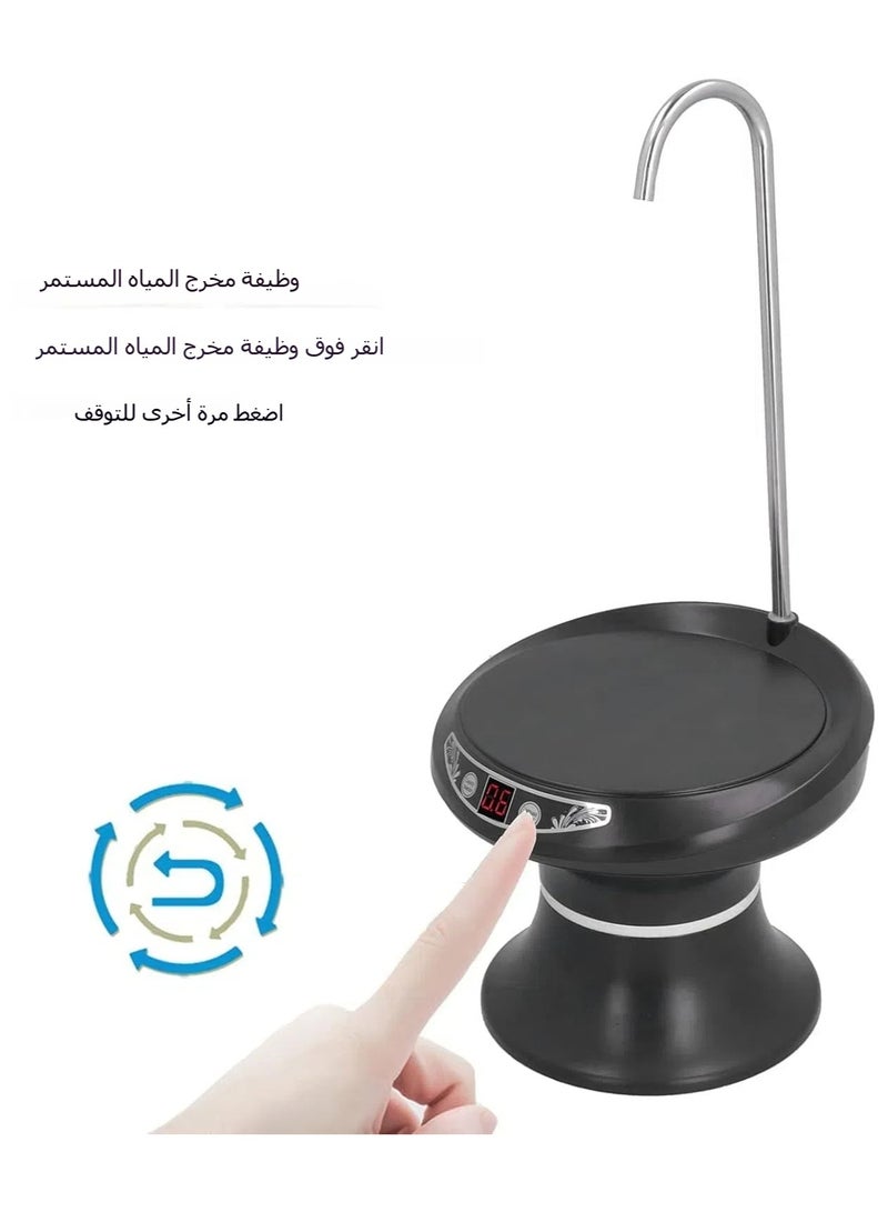 عام القاذف الكهربائي للمياه ذو الجالون الخمسمن طاقة 1200mAh بالشحن التلقائي من خلال USB، مصمم للاستخدام في المخيمات ومساكن الطلاب. - Image 5