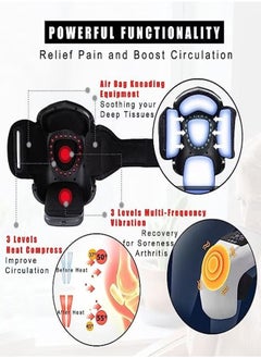 Knee Massager with Heat for Pain Relief Electric Cordless Vibration Knee Massage Device with Kneading for Arthritis and Joint Circulation Warmer Rechargeable - pzsku/ZE9C74CBBC9163A39A621Z/45/_/1728747406/db3603d6-7242-422e-aa2a-bafb0c6f172e