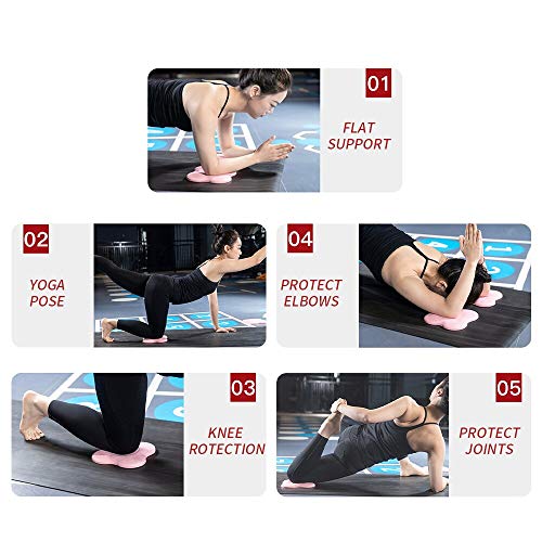 The Yogis Knee & Elbow Cushion Pad | High Density Premium TPE Foam Material | Extra Cushion, | Support for Knees, Hands, and Elbows | Planks, Pushups, Yoga, Pilates, Exercise & Workout pc-2 - Image 4