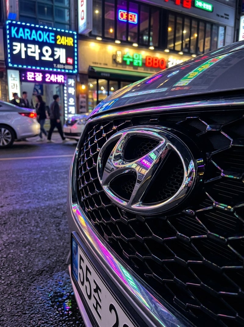 Hyundai Car Emblem Badge Sticker Logo Decal for Exterior Branding Customization - Image 2
