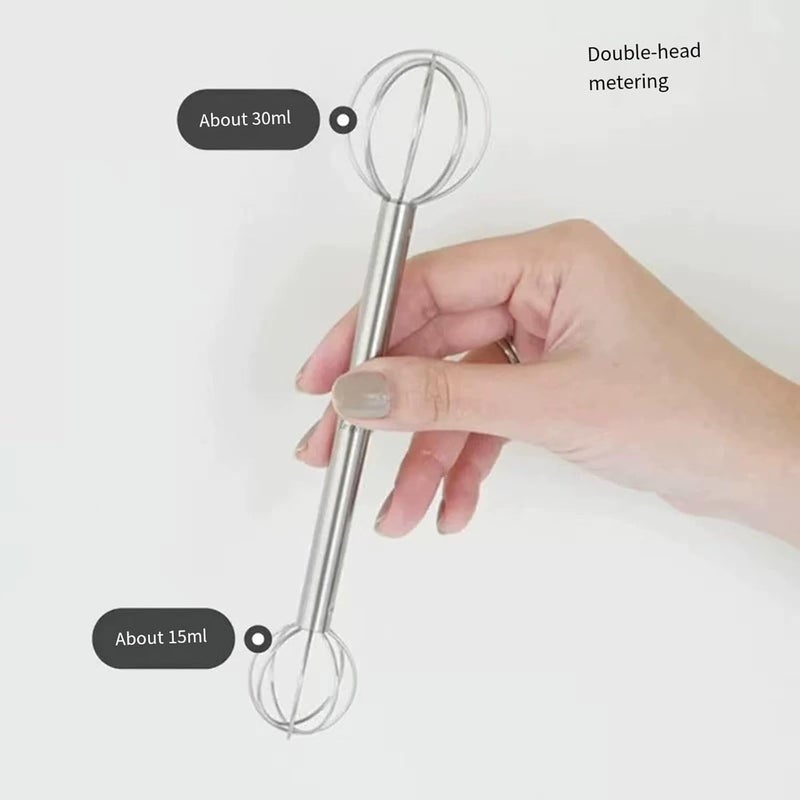 Light sturdy raw material 304 Stainless Steel Miso Muddler, Protable Double Head Miso Soup Measure for Soup and Sauce Home Kitchen Cooking Wide use selected material - Image 4