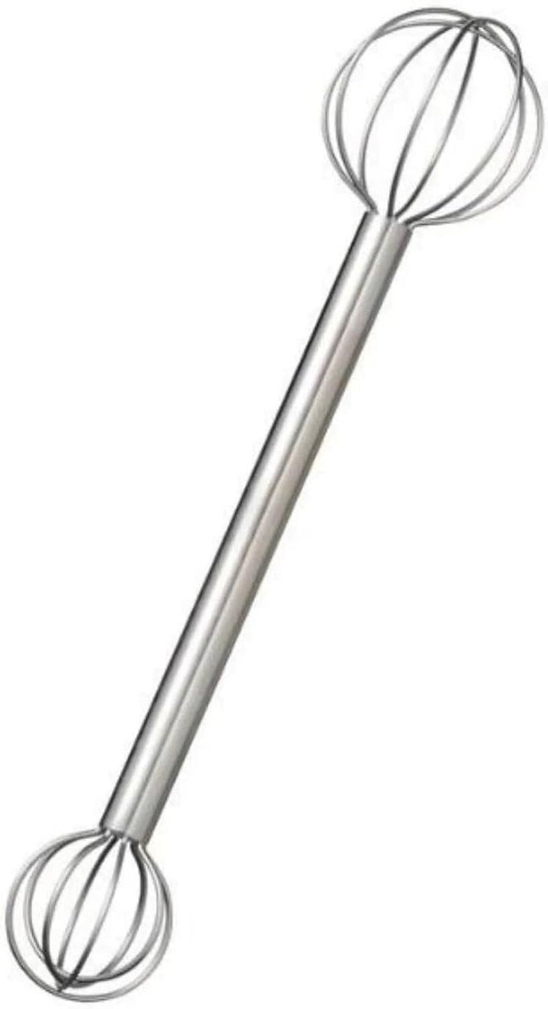 Light sturdy raw material 304 Stainless Steel Miso Muddler, Protable Double Head Miso Soup Measure for Soup and Sauce Home Kitchen Cooking Wide use selected material - Image 3