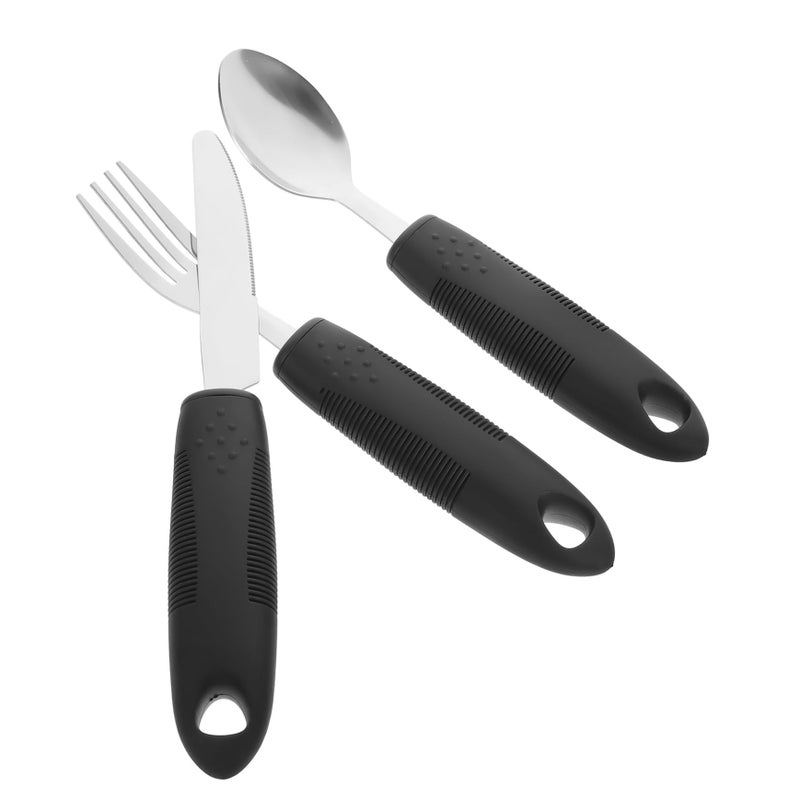 Vosarea Adaptive Tableware Set With Non-Slip Handle Travel Fork - Image 2