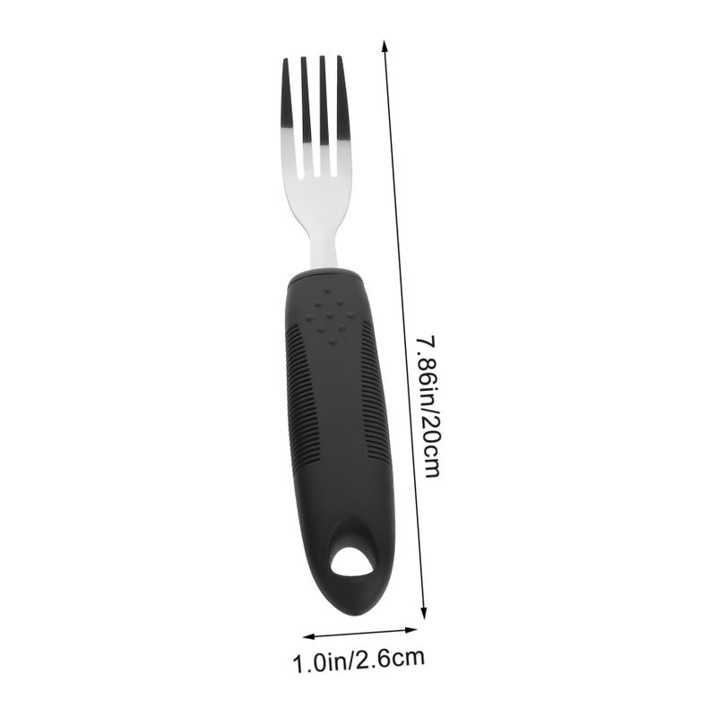 Vosarea Adaptive Tableware Set With Non-Slip Handle Travel Fork - Image 3