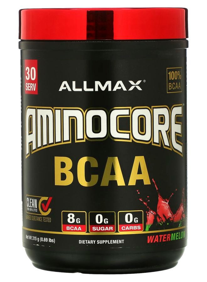 Allmax AMINOCORE™ BCAA Watermelon 0.69 lbs (315 g)
