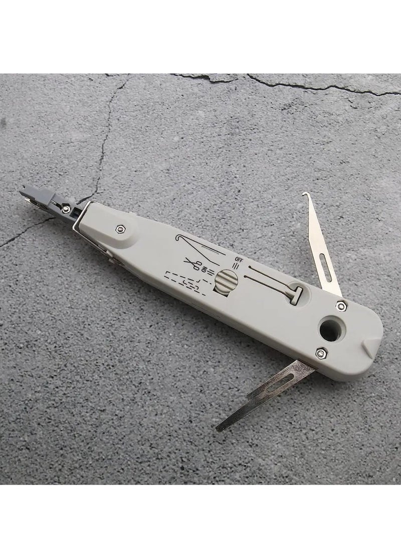 Impact and Punch down Tool Multifunctional for RJ45 RJ11 Cat5 Cat5E Cat6 Network Telecom Ph