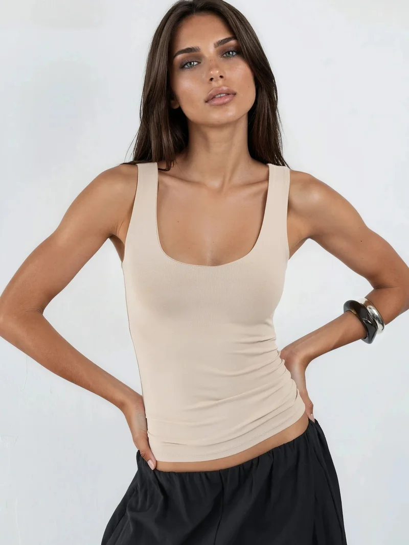 هيكاب Thick Strap Polyamide T-Shirt
