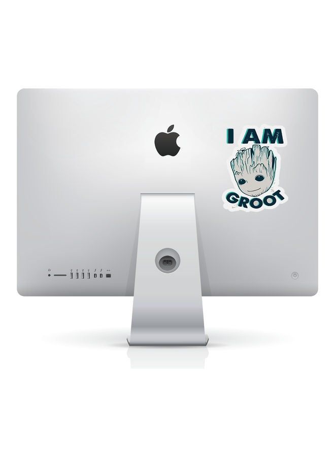 RKN Guardians Of The Galaxy Vinyl I Am Groot Sticker For College Stationary Notebook - Image 1