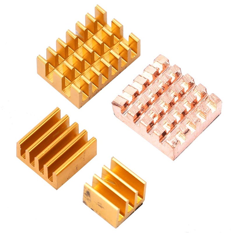 Aluminum Heatsink Cooling Fan for Raspberry Pi 4B Model Reduces Hardware Failure Easy Installation - Image 2