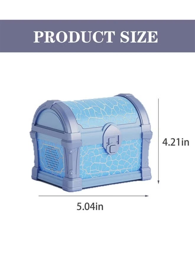 BlueFire Galaxyy Treasure Chest Aurora Borealis Projector Night Light with Bluetooth Speaker & White Noise | Dimmable Northern Lights Projector for Bedroom, Sleep & Meditation | Remote Control & Timer | Perfect Gift for Kids, Teens & Adults - Image 4