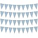 Alpurple 131 Feet Oktoberfest Bavarian Flag 4 Packs Oktoberfest Bavarian Pennant Banner for German Oktoberfests Themed Party Decorations - Image 3