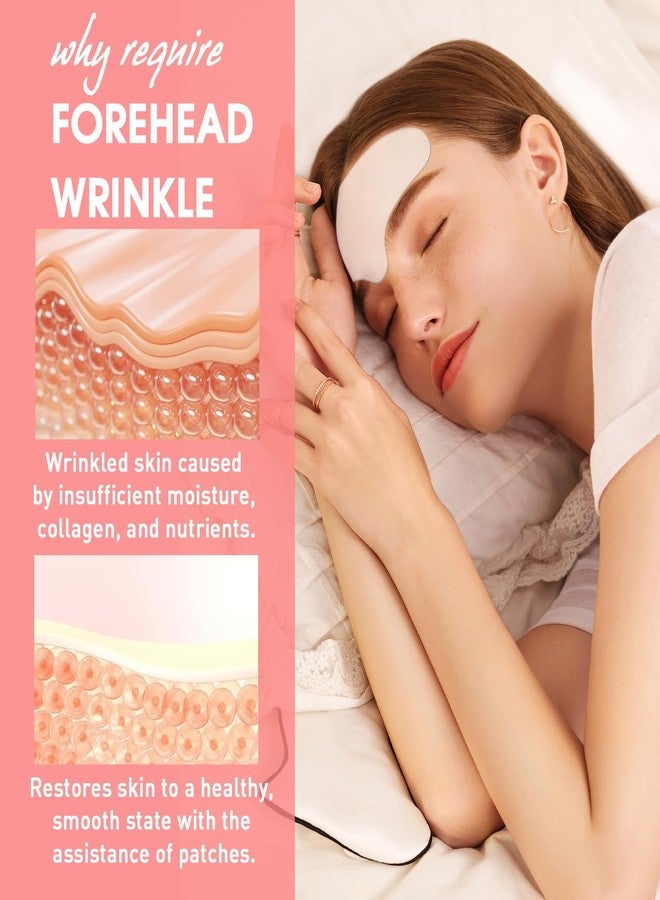 Pacify 8 Pcs Silicone Forehead Wrinkle Patches, Reusable Anti Wrinkle Silicone Patches for Smoothing Forehead Face Wrinkles & Fine Lines Overnight - Image 3