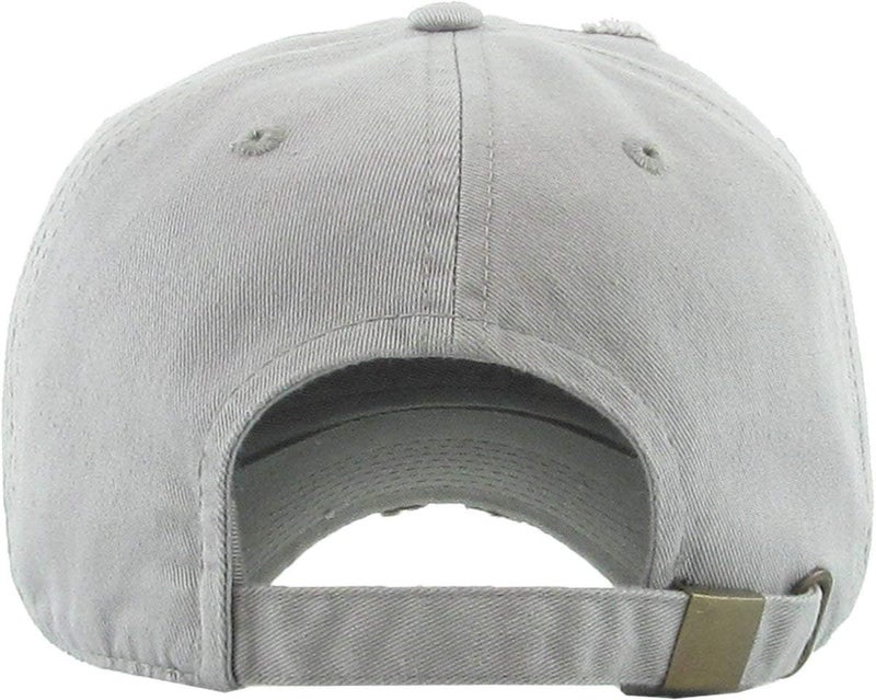 KBETHOS Vintage Washed Distressed Cotton Dad Hat Baseball Cap Adjustable Polo Trucker Unisex Style Headwear - Image 3