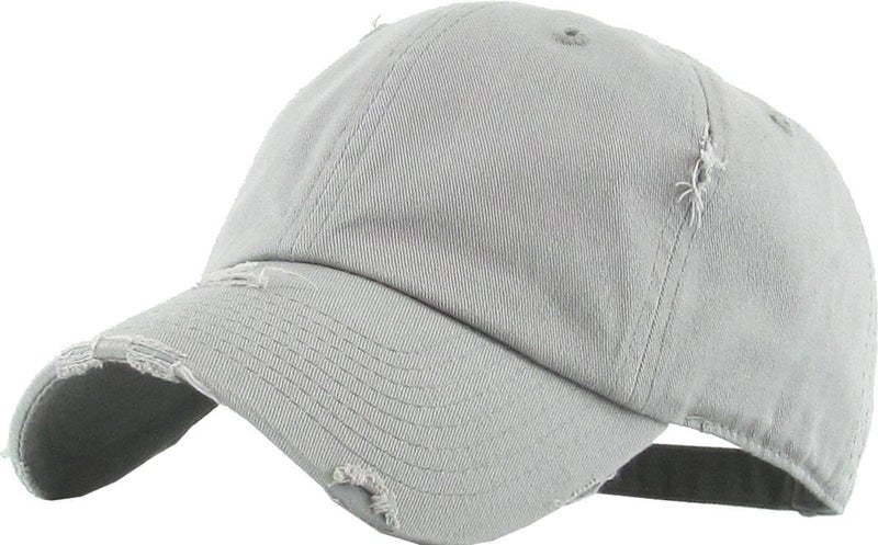 KBETHOS Vintage Washed Distressed Cotton Dad Hat Baseball Cap Adjustable Polo Trucker Unisex Style Headwear - Image 1
