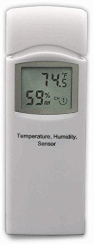 Ambient Weather WH31E Thermo-Hygrometer Sensor for WS-2902, WS-2000, WS-5000, WS-1965, WS-4000, WS-3000 and ObserverIP Series Weather Stations - Image 1