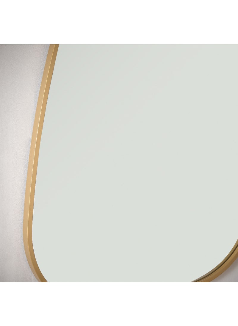Home Box Fresco Metal Frame Wall Mirror 70 x 2.5 x 57 cm  - Image 3