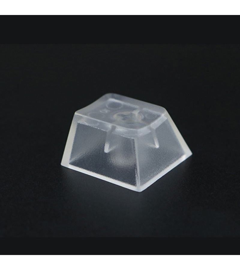 5 Pcs Transparent ABS Cherry Profile Blank Keycaps for MX Gaming Keyboard - Image 4