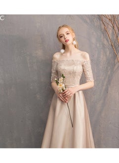 KUYING New Fashionable and Elegant Bridesmaid Dress  - Image 1