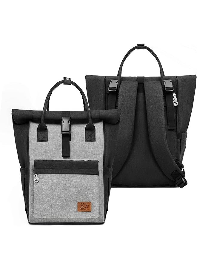 Kinderkraft - Moonpack Diaper Backpack Grey - Image 1
