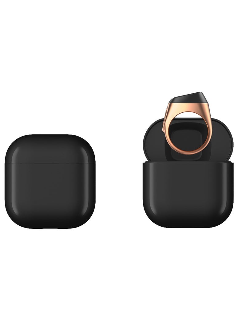 iQIBLA Smart Tasbih Zikr Ring OLED Display 0.42" Metal Smart Ring App Operated Tasbih Counter Prayer Reminder Technology 5 Prayer Time Reminders iQibla Smart Zikr Ring M02 Metal Smart Zikr Ring Long Battery Backup 20MM Rose Gold - Image 2