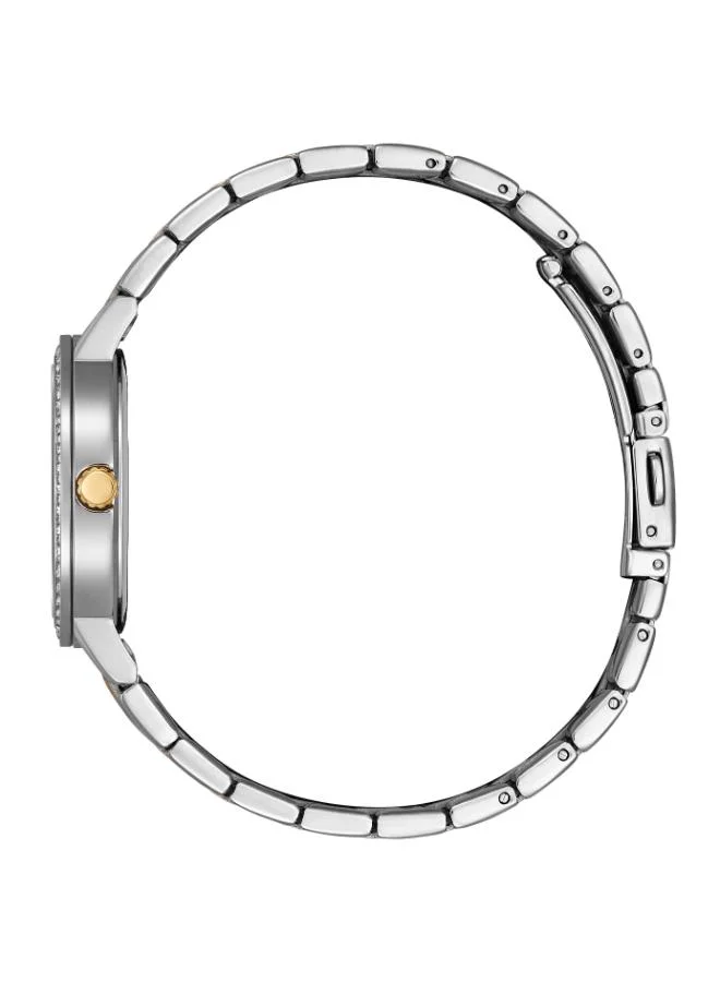 سيتيزن Women's Stainless Steel with Two-Tone Gold Plating QUARTZ WOMEN Watch EL3106-59L - 31 mm